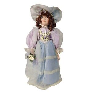 Vintage Dolores Porcelain Doll 24" Cracker Barrel Exclusive w/ Box